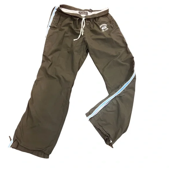 Vintage 90s Y2K Abercrombie & Fitch Track Jogger Pants - Picture 7 of 9